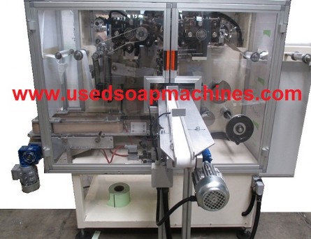 SAS PACKSAVON soap wrapping machine